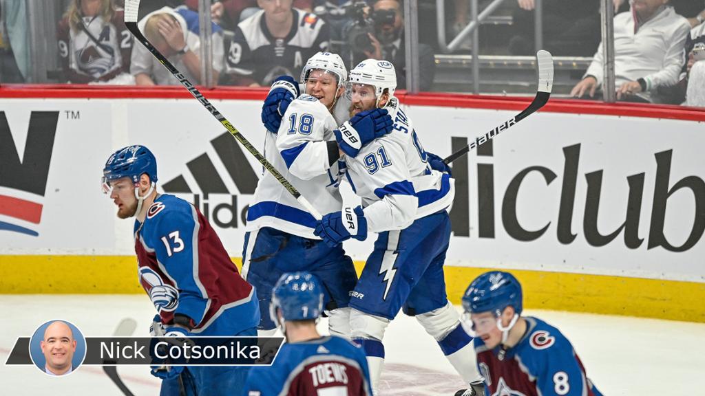 Avalanche, Lightning forced to reset during dream of winning Stanley Cup