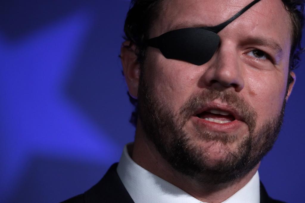 Dan Crenshaw confronted by Proud Boys, far right activists at Texas GOP convention