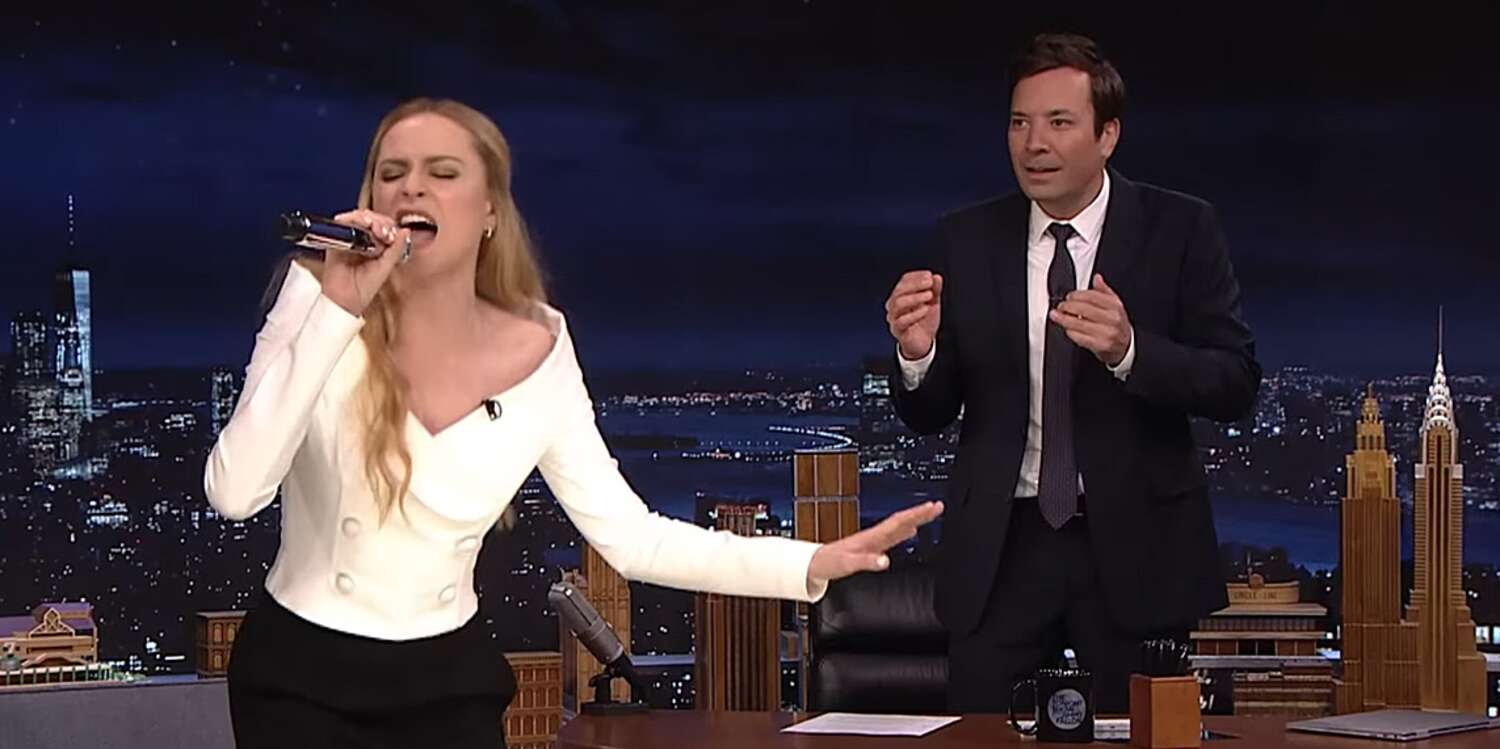 Evan Rachel Wood does great Madonna and Alanis Morissette impressions