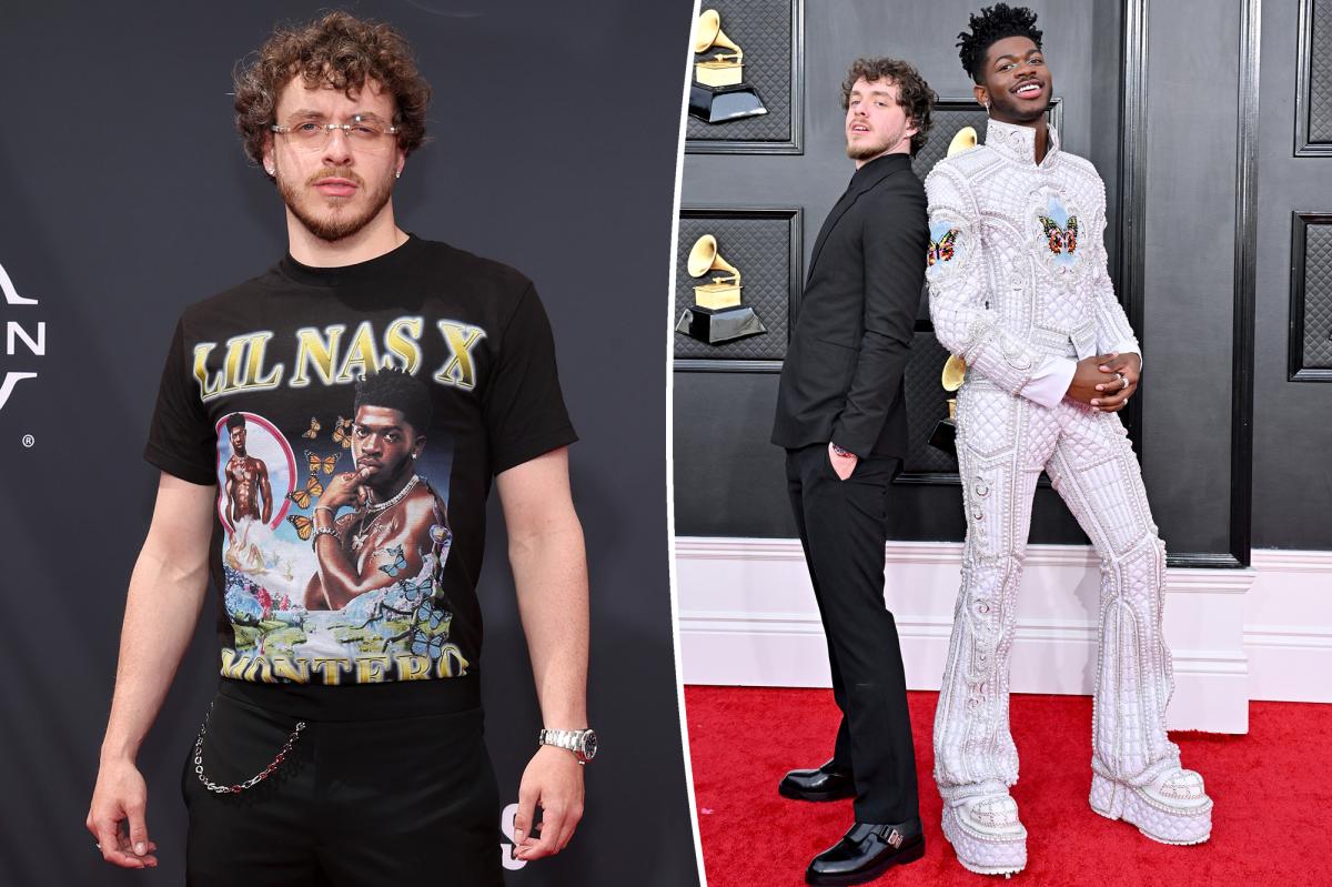 Jack Harlow protests Lil Nas X snub with shirt at BET Awards 2022