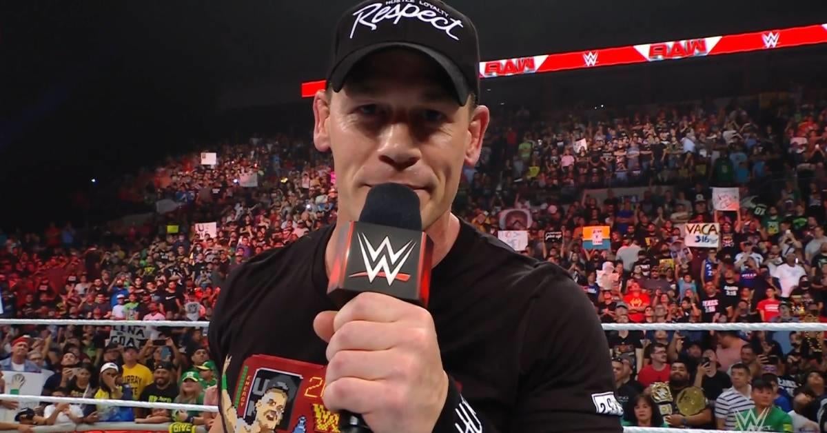 John Cena Addresses His Future in WWE During His WWE Raw Return