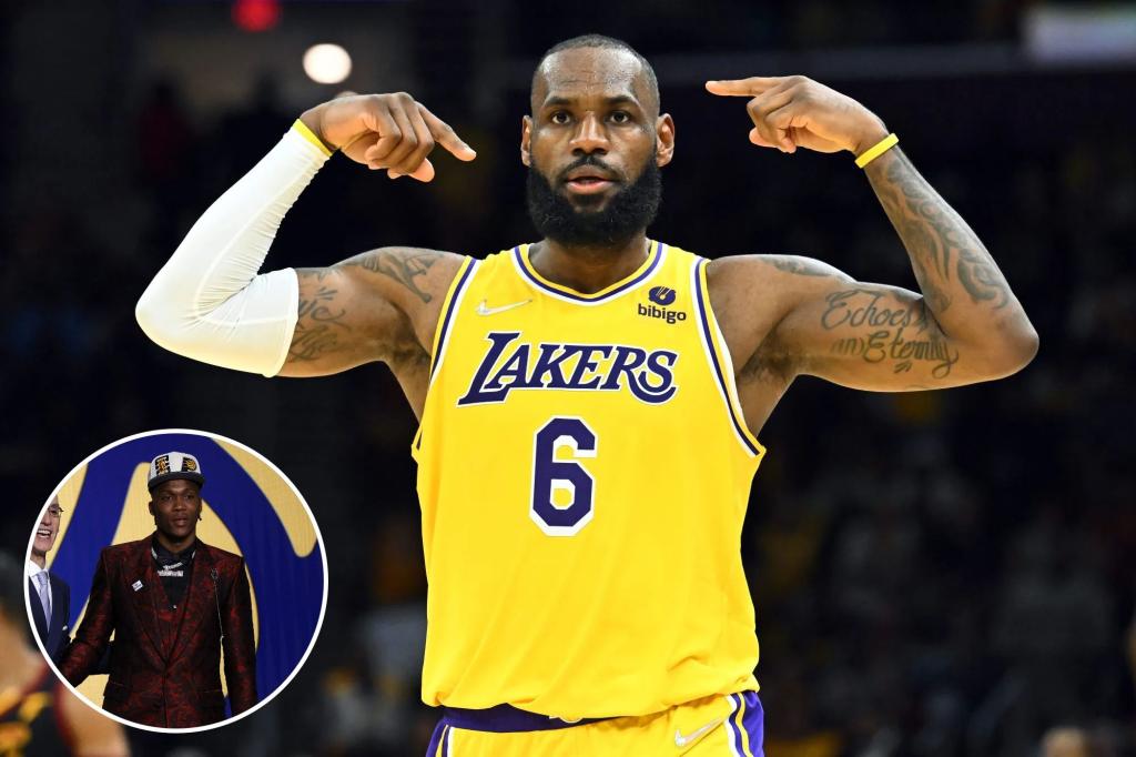 LeBron James must 'show me he's better than me': Bennedict Mathurin