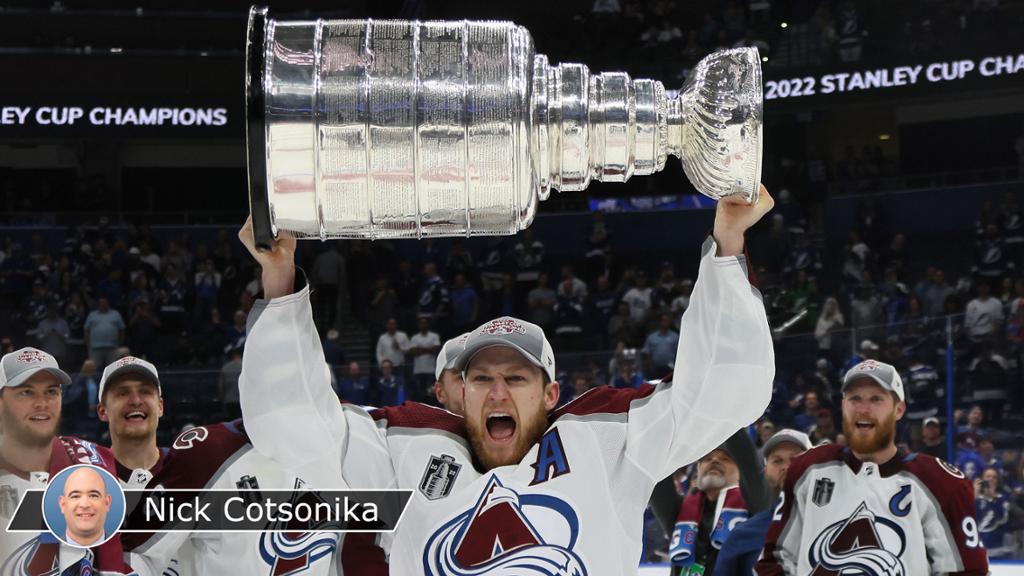 MacKinnon finally wins Cup with Avalanche after years of disappointment