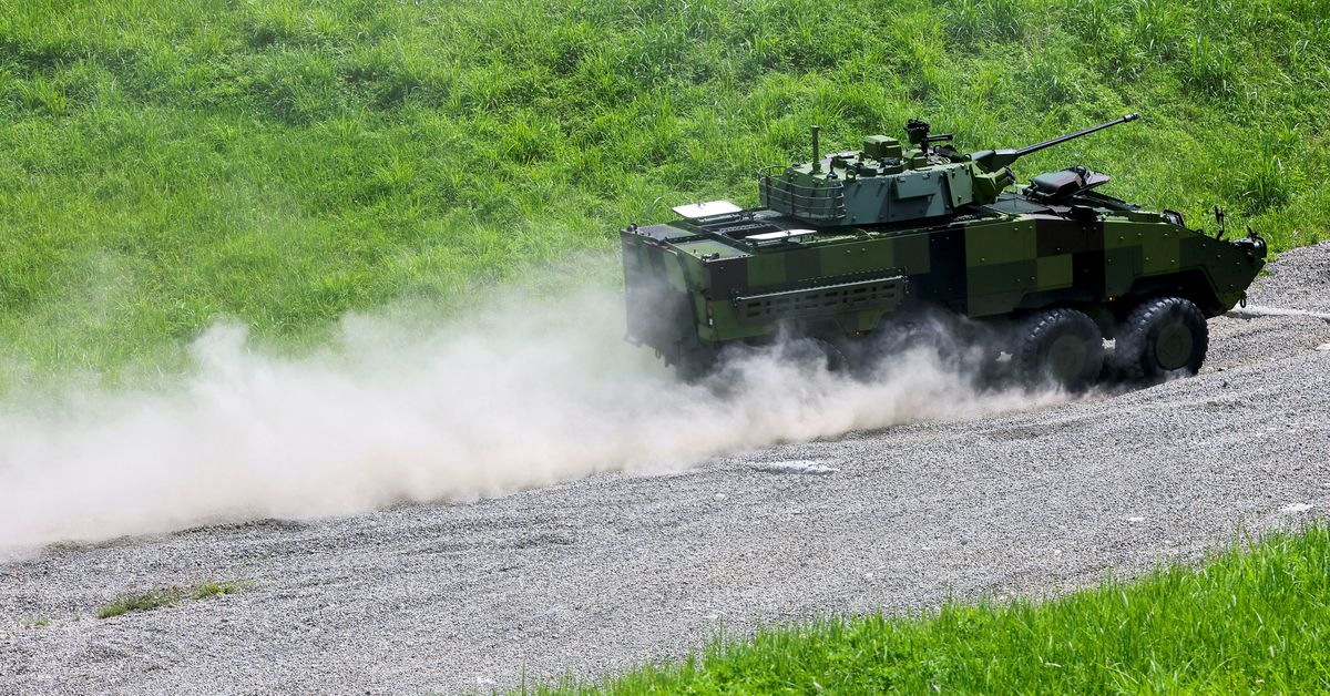 Taiwan shows off latest home-made armoured vehicle