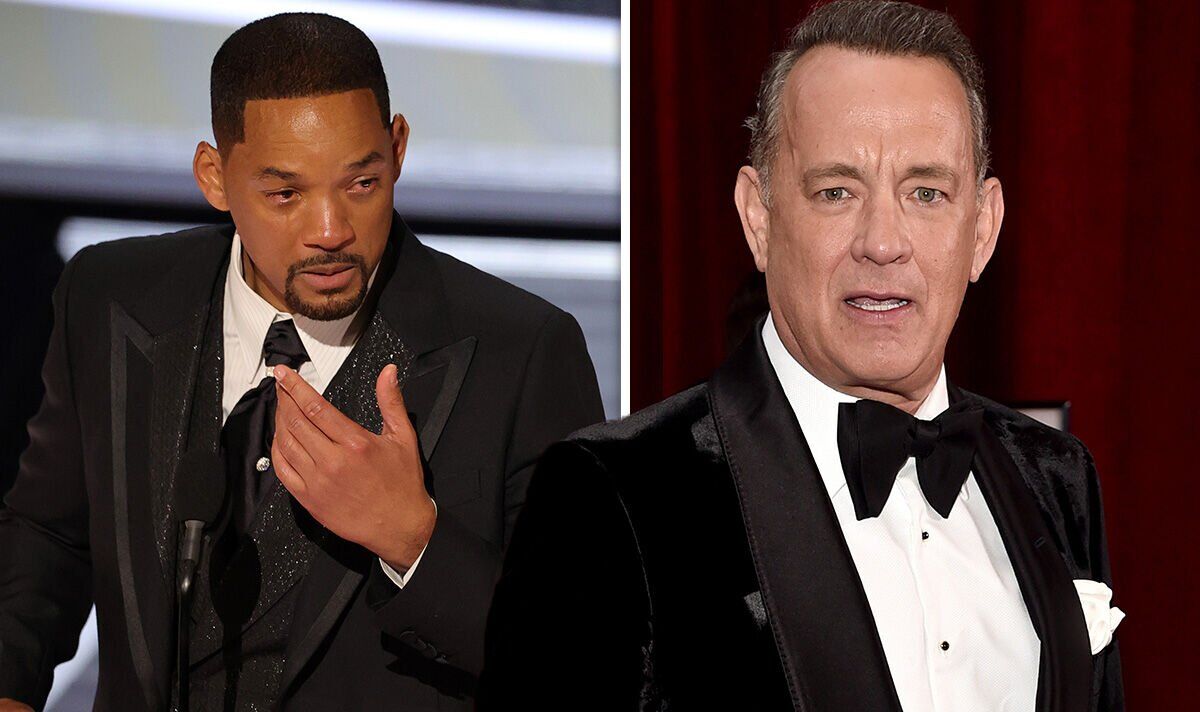 Tom Hanks compared to Will Smith after telling fans to ‘back the f*** up’ from wife Rita | Celebrity News | Showbiz & TV