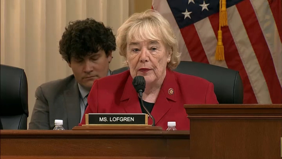 US Rep. Zoe Lofgren of the South Bay Takes a Lead Role in Second Jan. 6 Hearing – NBC Bay Area