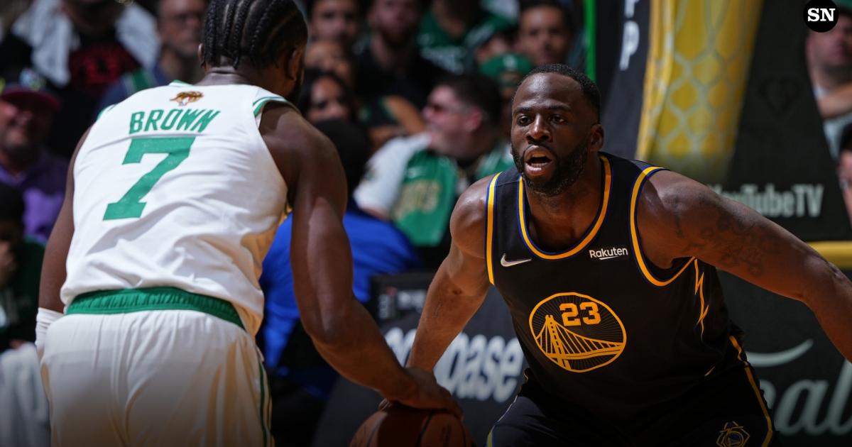 Warriors' Draymond Green trolls Jaylen Brown, Celtics after 2022 NBA Finals win