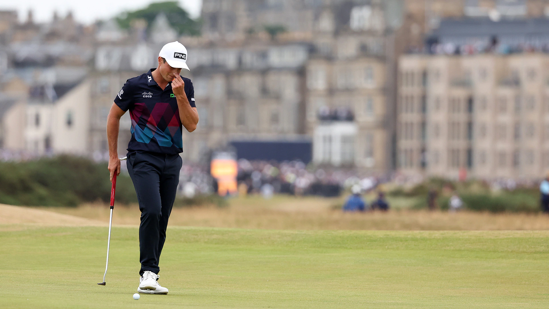 2022 British Open: 'A little anti-climactic': Viktor Hovland goes from co-lead to non-factor