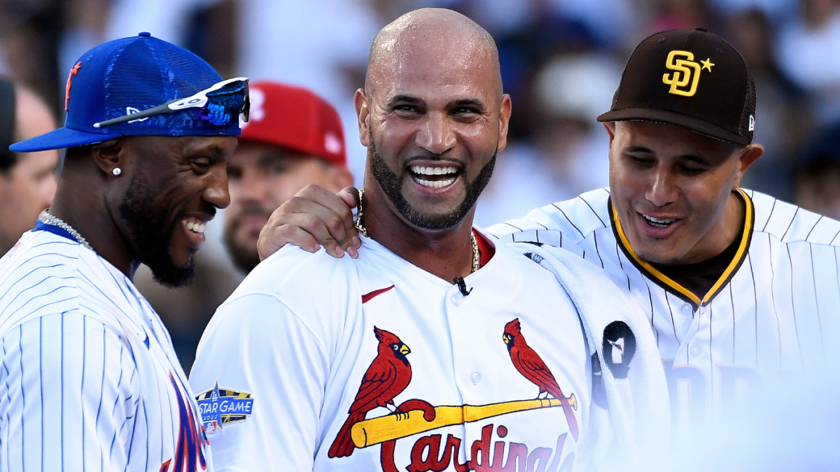 Albert Pujols steals show at 2022 MLB Home Run Derby with upset over Kyle Schwarber