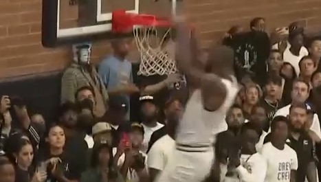 Best moments from LeBron James' Drew League return