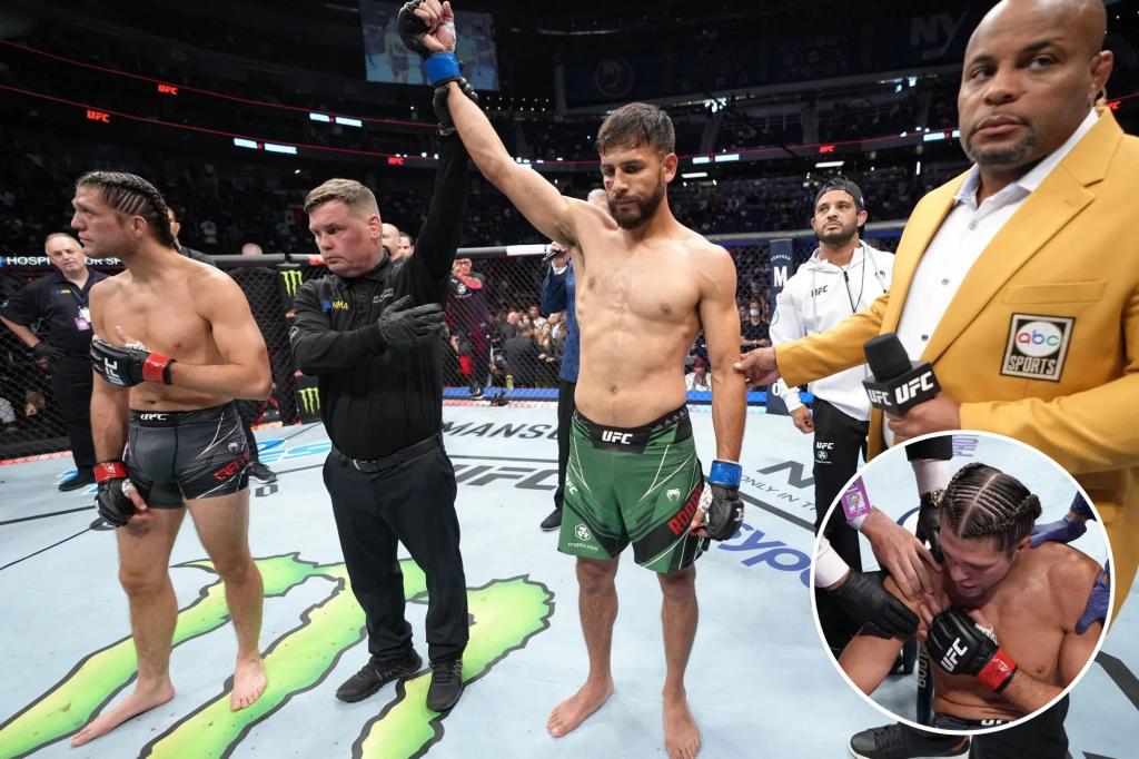 Brian Ortega injury delivers Yair Rodriguez win in UFC main event