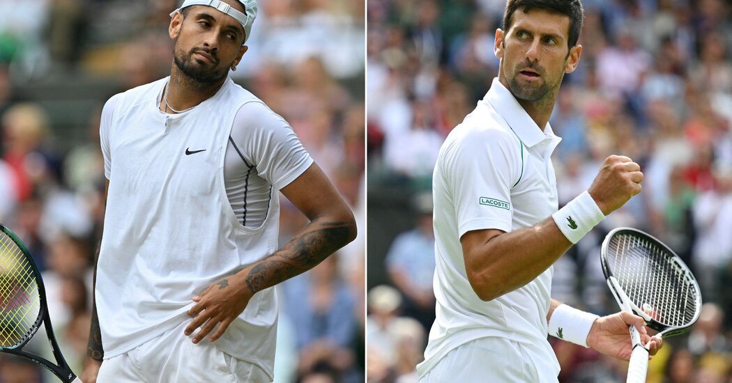 Djokovic vs. Kyrgios: How to Watch the Wimbledon Men’s Singles Final