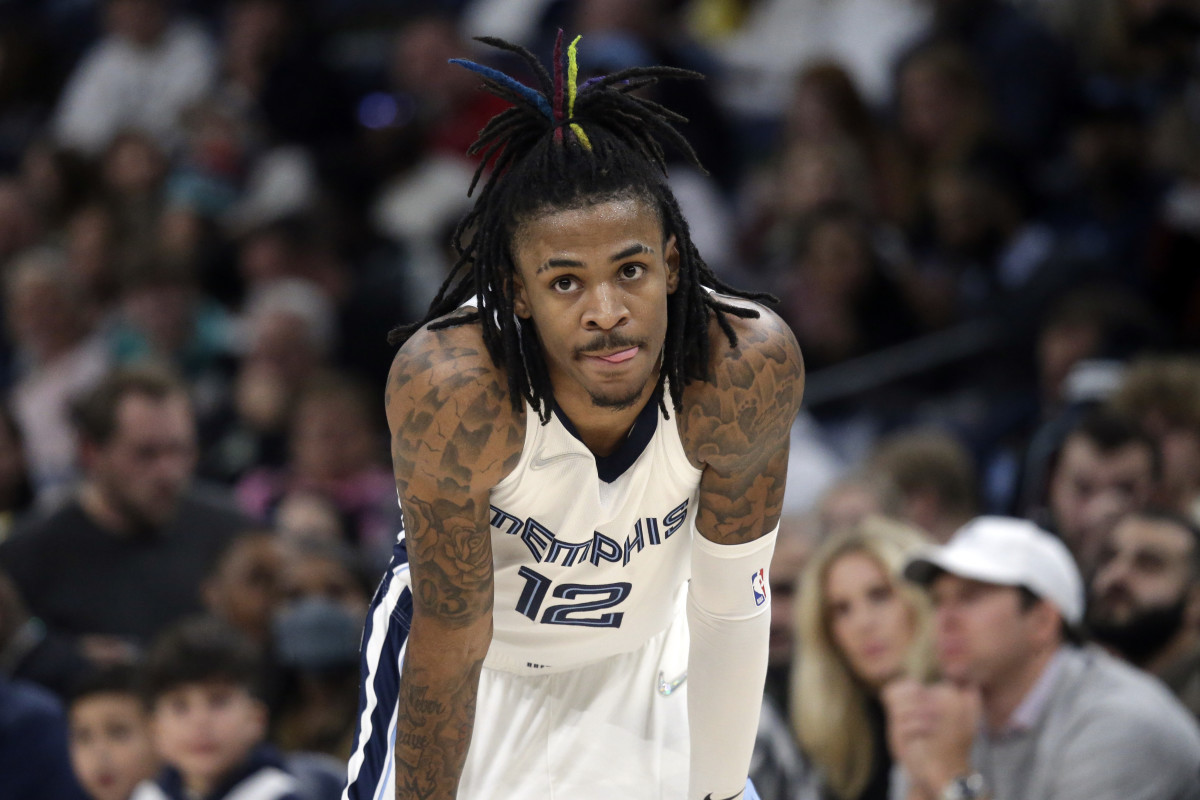 Ja Morant Tweets Viral Photo After Re-Signing With Memphis Grizzlies