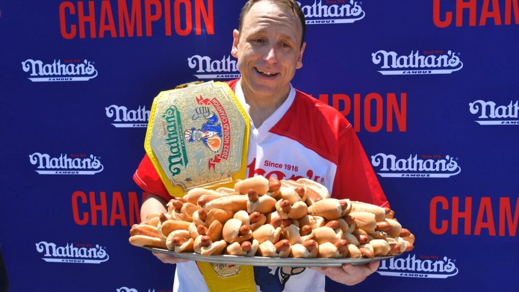 Joey Chestnut wins 15th Nathan’s Hot Dog Eating Contest