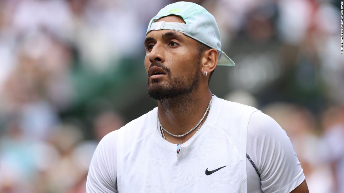 Nick Kyrgios: Wimbledon quarterfinalist charged with assaulting his ex-girlfriend, Australian media reports
