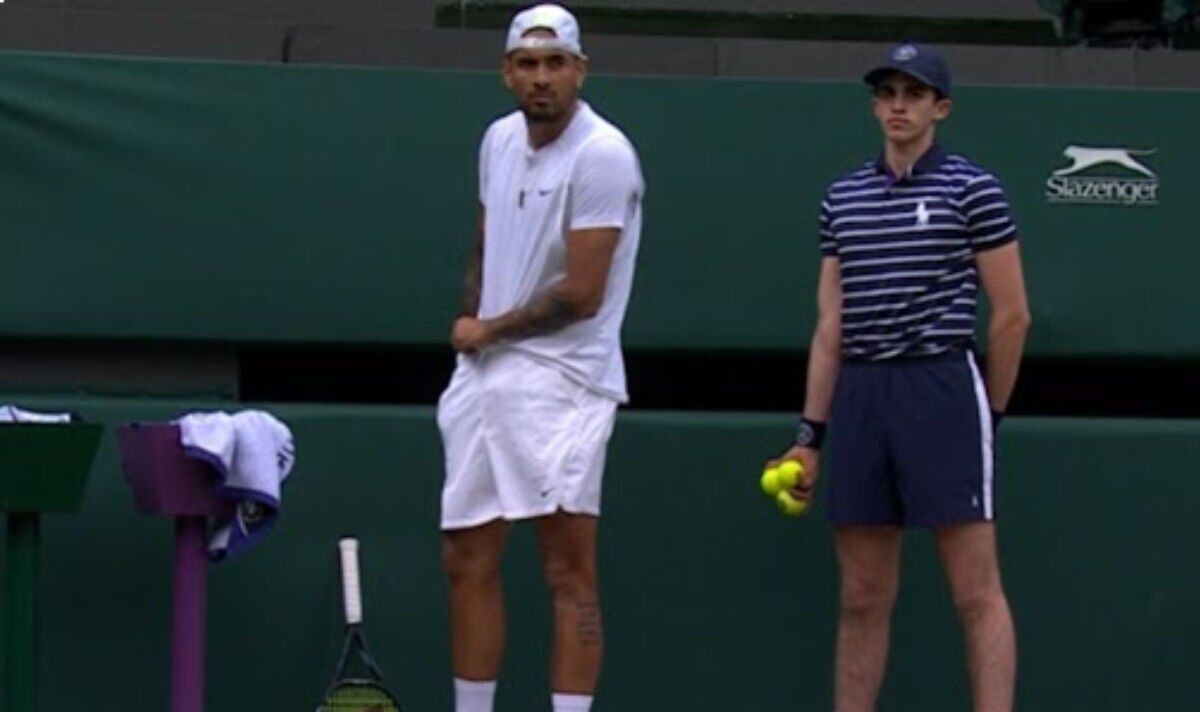 Nick Kyrgios leaves BBC commentators in stitches over towel rant and labelled 'a joke' | Tennis | Sport