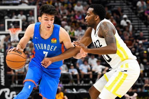 Oklahoma City Thunder rookie Chet Holmgren dazzles in debut, sets NBA summer league record