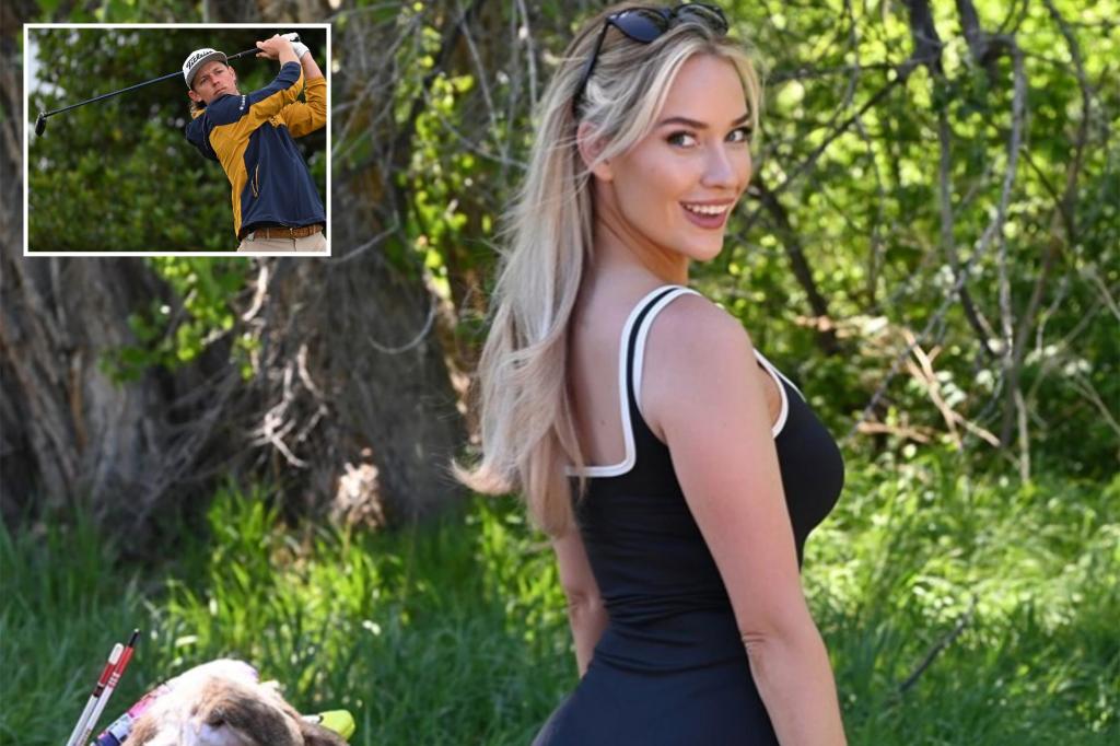 Paige Spiranac going all-in on Cameron Smith at 2022 British Open