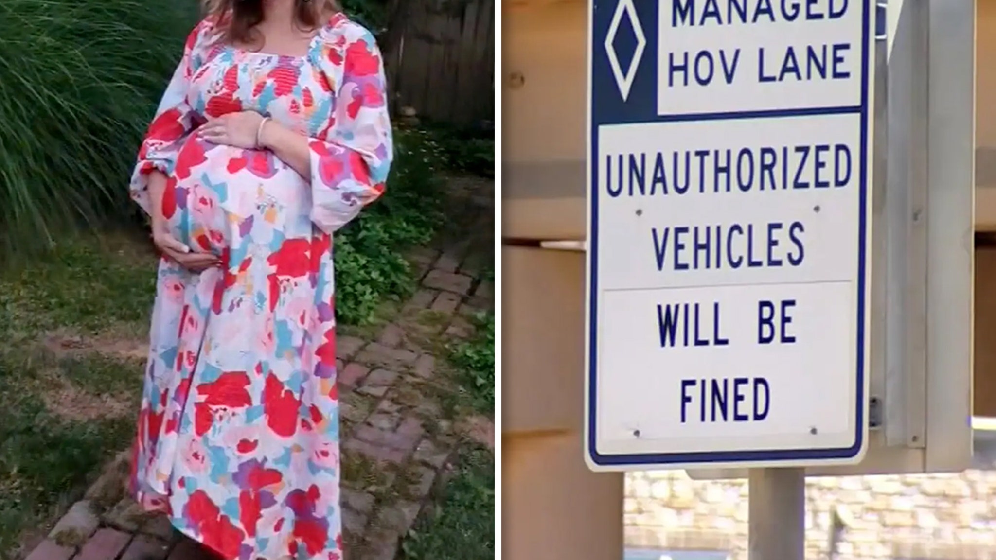Pregnant Woman Invokes Roe Overturn to Fight HOV Lane Ticket in Texas