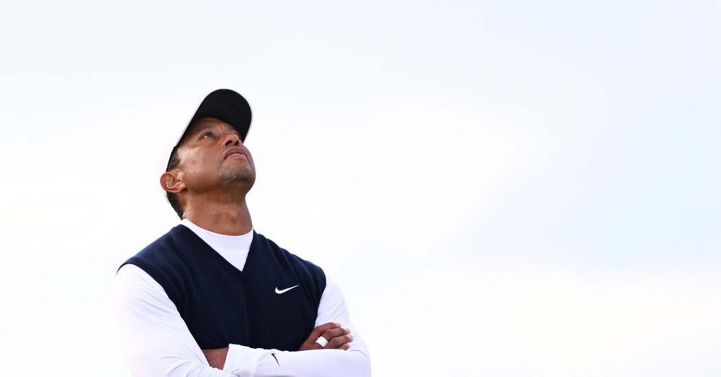 Tiger Woods Has a Very Bad Day at the British Open