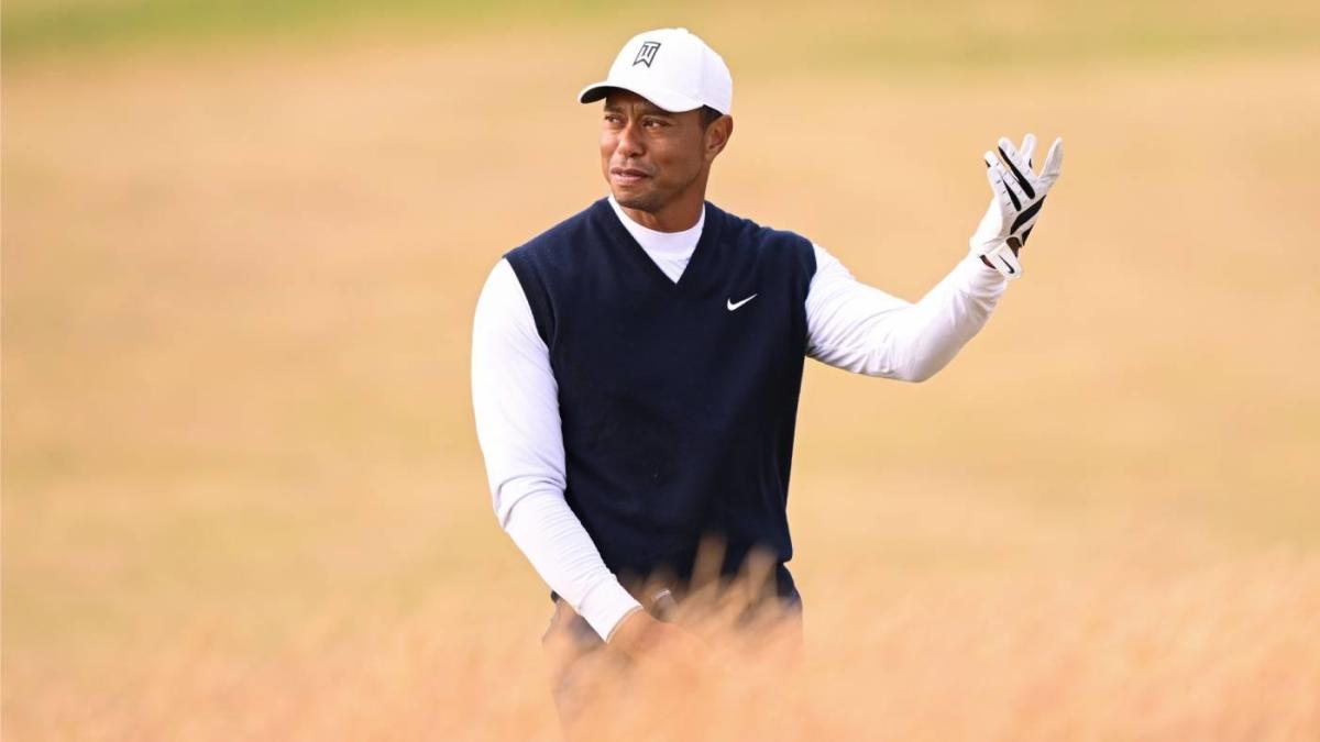 Tiger Woods score: Three-time Open champion ejects early, struggling in awaited return to St. Andrews