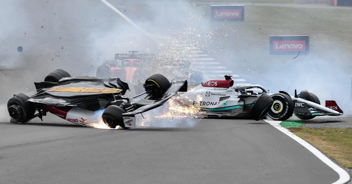 Zhou Guanyu F1 crash: Driver 'all clear' thanks to protective halo after scary wreck at British Grand Prix